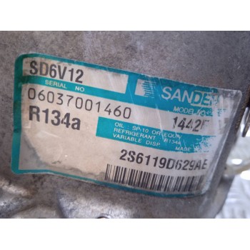 Recambio de compresor aire acondicionado para ford fusion (cbk) ambiente referencia OEM IAM 2S6119D629AE  