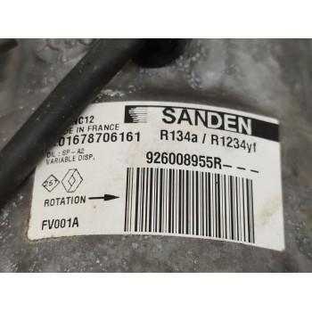 Recambio de compresor aire acondicionado para nissan juke (f16) acenta referencia OEM IAM 926008955R  