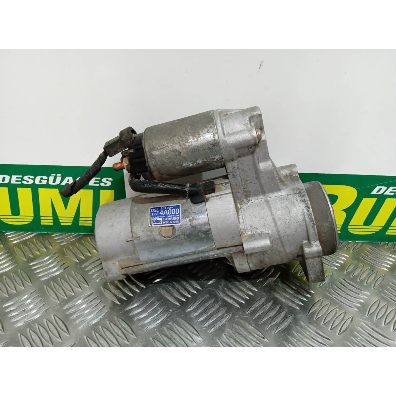 Recambio de motor arranque para kia sorento 2.5 crdi cat referencia OEM IAM TM000A23601 DSL36100 4A000