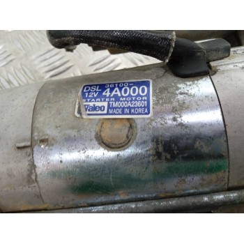 Recambio de motor arranque para kia sorento 2.5 crdi cat referencia OEM IAM TM000A23601 DSL36100 4A000