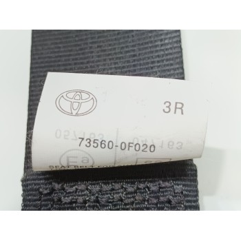 Recambio de cinturon seguridad trasero derecho para toyota verso active referencia OEM IAM 735600F020  