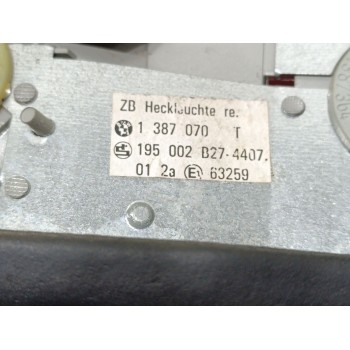 Recambio de piloto trasero derecho para bmw serie 3 berlina (e36) 320i referencia OEM IAM 1387070  