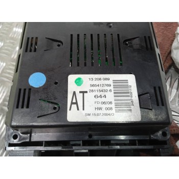 Recambio de pantalla multifuncion para opel astra h ber. cosmo referencia OEM IAM 13208089  