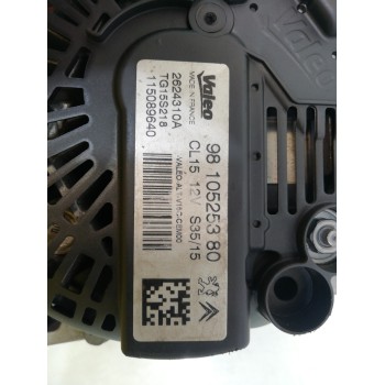 Recambio de alternador para citroën c4 cactus shine referencia OEM IAM 9810525380  