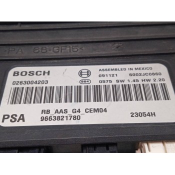 Recambio de modulo electronico para citroën c5 station wagon exclusive referencia OEM IAM 9663821780  