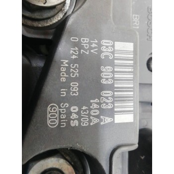 Recambio de alternador para volkswagen scirocco (137) 1.4 tsi (90kw) referencia OEM IAM 03C903023A  