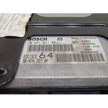 Recambio de centralita motor uce para peugeot 307 break / sw (s1) break xs referencia OEM IAM 9647472780  