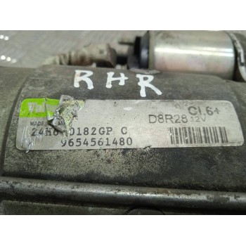 Recambio de motor arranque para citroën c5 berlina 2.0 hdi fap referencia OEM IAM 9654561480  