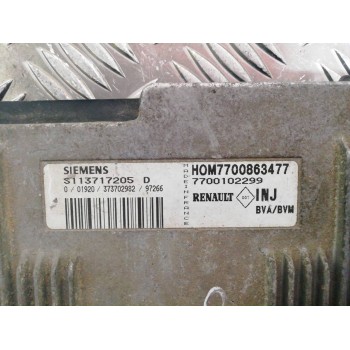Recambio de centralita motor uce para renault laguna (b56) 1.8 anade referencia OEM IAM 7700869477 S113717205D 