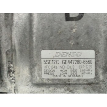 Recambio de compresor aire acondicionado para toyota verso active referencia OEM IAM 4472806560  