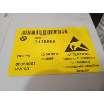 Recambio de modulo electronico para bmw serie 5 berlina (e60) 530d referencia OEM IAM 9138969 80059001 