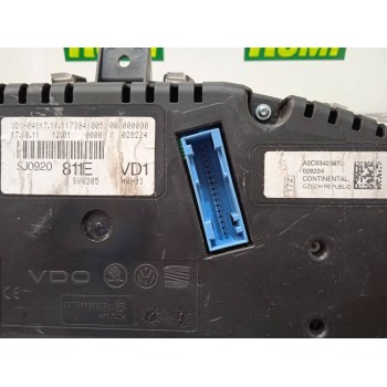 Recambio de cuadro instrumentos para skoda fabia (5j2 ) active referencia OEM IAM 5J0920811E 5J0920811, A2C53357612, A2C53356348