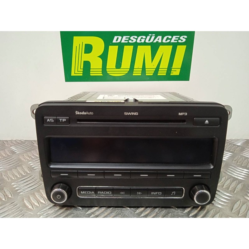 Recambio de sistema audio / radio cd para skoda fabia (5j2 ) active referencia OEM IAM 5J0035161D 28317455 