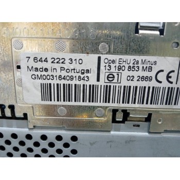 Recambio de sistema audio / radio cd para opel vectra c berlina comfort referencia OEM IAM 13190853 453116246 744222310