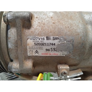 Recambio de compresor aire acondicionado para peugeot partner (s2) combi plus referencia OEM IAM 96592_  