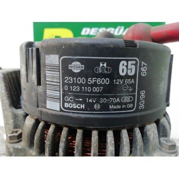 Recambio de alternador para nissan micra (k11) básico (k11) referencia OEM IAM 231005F600 0123110007 