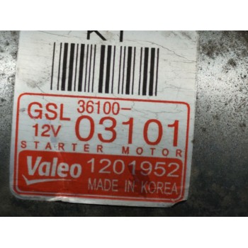 Recambio de motor arranque para kia rio concept referencia OEM IAM 3610003101  