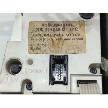 Recambio de cuadro instrumentos para volkswagen lt caja cerrada / combi (mod. 1997) lt 46 caja cerrada referencia OEM IAM 2D0919