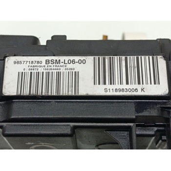 Recambio de caja reles / fusibles para citroën c4 berlina collection referencia OEM IAM 9657718780  