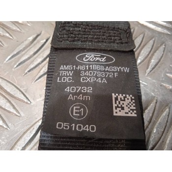 Recambio de cinturon seguridad trasero izquierdo para ford c-max titanium referencia OEM IAM AM51R611B68AG3YYW 34079372F 3407450
