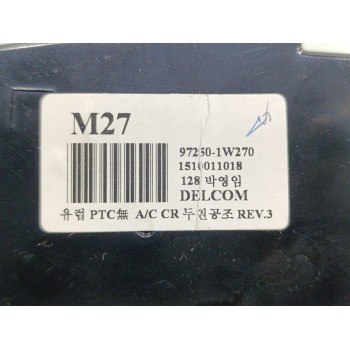 Recambio de mando calefaccion / aire acondicionado para kia rio concept referencia OEM IAM 972501W270  