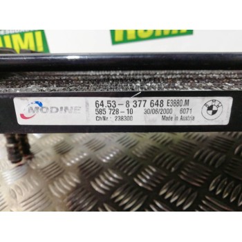 Recambio de condensador / radiador aire acondicionado para bmw serie 3 berlina (e46) 320d referencia OEM IAM 64538377648 5857281