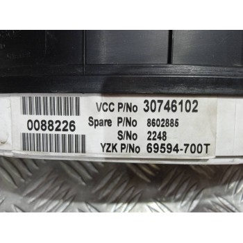 Recambio de cuadro instrumentos para volvo xc70 2.4 d awd ocean race referencia OEM IAM 30746102 69594700T 8602885 , 184100176
