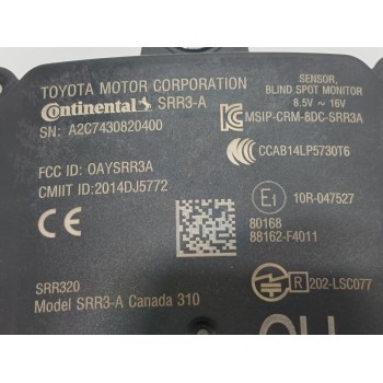 Recambio de modulo electronico para toyota c-hr hybrid active referencia OEM IAM A2C7430820400 88162F4011  