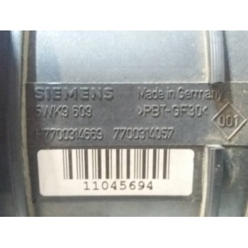 Recambio de caudalimetro para renault laguna ii (bg0) confort expression referencia OEM IAM 5WK9609 H7700314669 7700314057