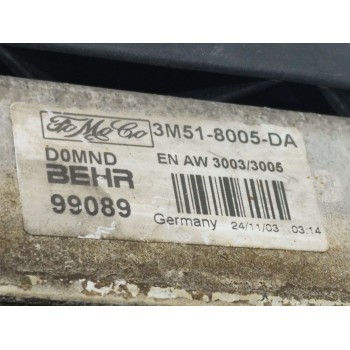Recambio de radiador agua para volvo s40 berlina 1.6 d kinetic referencia OEM IAM 3M518005DA  