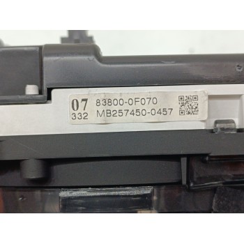 Recambio de cuadro instrumentos para toyota verso active referencia OEM IAM 838000F070  
