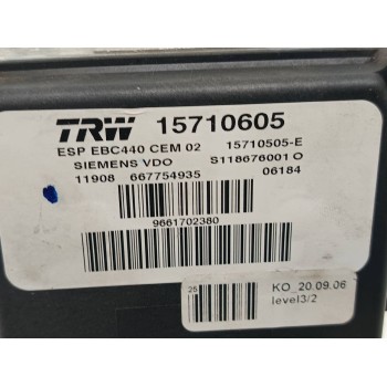 Recambio de abs para peugeot 407 premium referencia OEM IAM 9661702380  