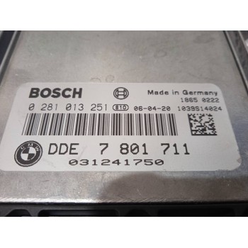 Recambio de centralita motor uce para bmw serie 3 berlina (e90) 320d referencia OEM IAM 0281013251 7801711 1039S14024