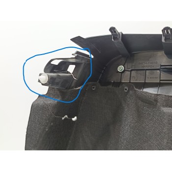 Recambio de soporte bandeja trasera izquierda para toyota c-hr hybrid active referencia OEM IAM 64734F4010  