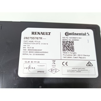 Recambio de modulo electronico para renault megane iv berlina 5p business referencia OEM IAM 282755767R  