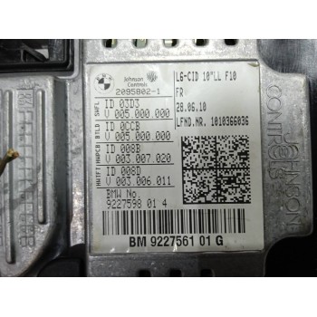Recambio de pantalla multifuncion para bmw serie 5 lim. (f10) 520d referencia OEM IAM 922756101 20958021 