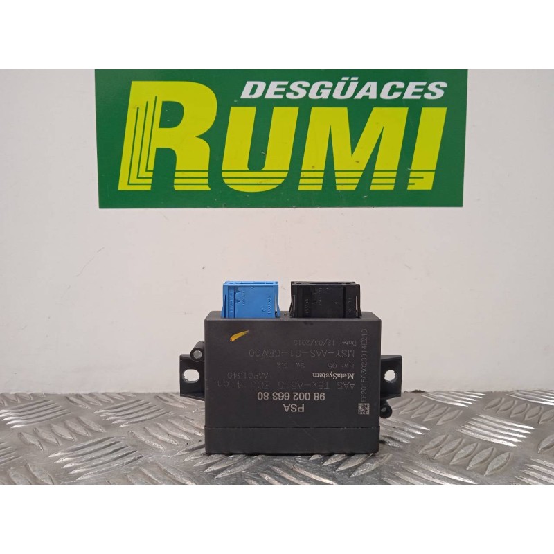 Recambio de modulo electronico para peugeot 5008 access referencia OEM IAM 9800266380 AAP01340 