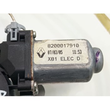 Recambio de elevalunas trasero derecho para renault espace iv (jk0) dynamique referencia OEM IAM 8200017910  
