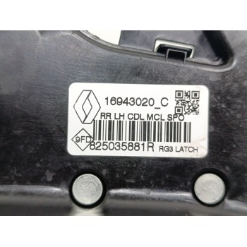 Recambio de cerradura puerta trasera izquierda para renault megane iv berlina 5p business referencia OEM IAM 825035881R  