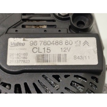 Recambio de alternador para peugeot 207 99g referencia OEM IAM 9678048880  