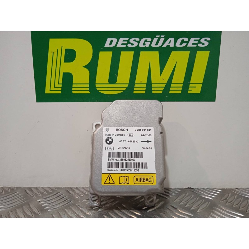 Recambio de centralita airbag para bmw serie 3 berlina (e46) 320d referencia OEM IAM 65776962530 6962530 0285001681