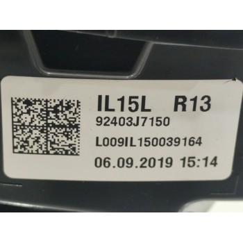 Recambio de piloto trasero izquierdo interior para kia ceed sportswagon tech referencia OEM IAM 92403J7150  