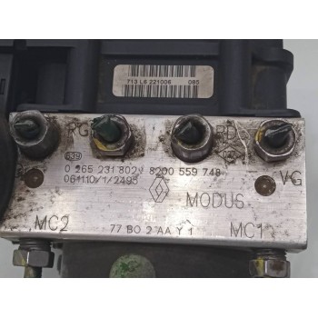 Recambio de abs para renault grand modus authentique referencia OEM IAM 8200559748  