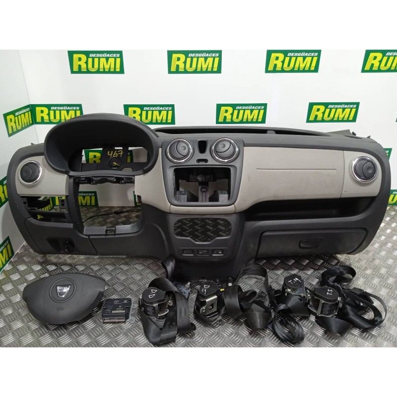 Recambio de kit airbag para dacia dokker ambiance referencia OEM IAM   