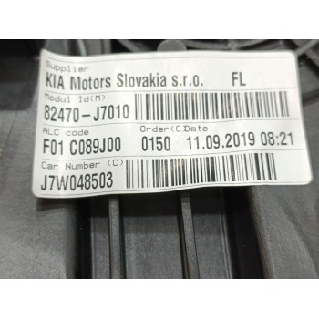 Recambio de elevalunas delantero izquierdo para kia ceed sportswagon tech referencia OEM IAM 82470J7010  