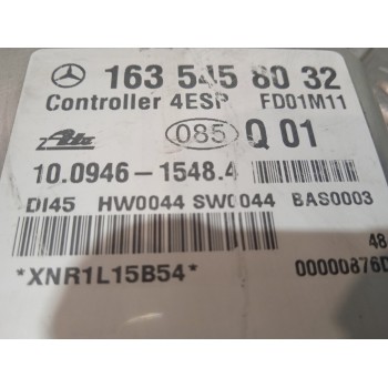 Recambio de modulo electronico para mercedes-benz clase m (w163) 400 cdi (163.128) referencia OEM IAM 1635458032 10094615484 