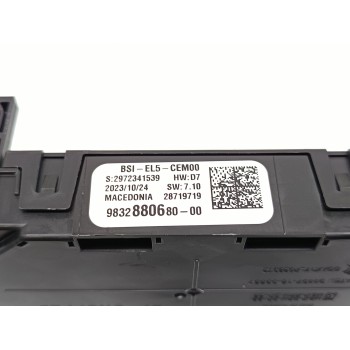 Recambio de caja reles / fusibles para peugeot 3008 allure pack referencia OEM IAM 9832880680  