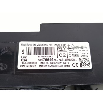 Recambio de modulo electronico para peugeot 3008 allure pack referencia OEM IAM 9847654980  