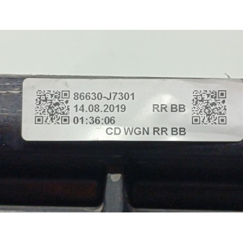 Recambio de refuerzo paragolpes trasero para kia ceed sportswagon tech referencia OEM IAM 86630J7301  