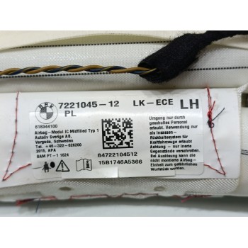 Recambio de airbag cortina delantero izquierdo para bmw serie 3 touring (f31) 320d referencia OEM IAM 722104512  